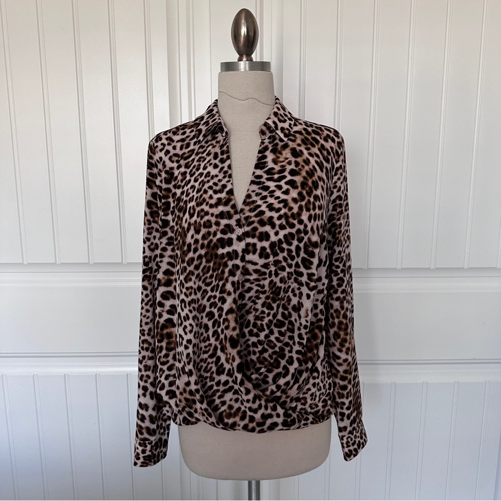 Leopard Surplus Button Up